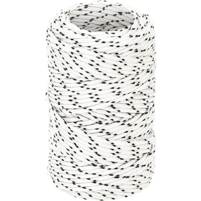 Afbeelding van Boottouw gevlochten 2 mmx50 m polyester wit