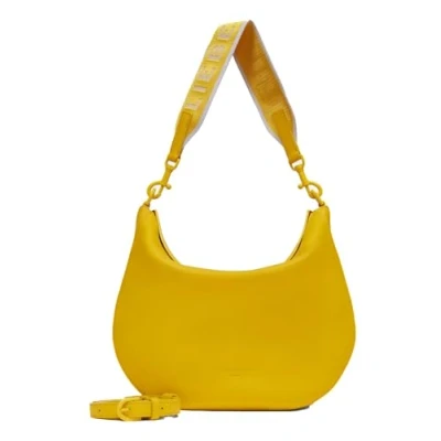 Afbeelding van LIEBESKIND BERLIN Schoudertas Alessa 3 Kodiaq Hobo Bag Lemon Mosterdgeel