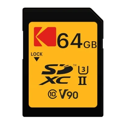 Afbeelding van Kodak ULTRA PRO Flashgeheugenkaart 64 GB Video Class V90 / UHS II U3 Class10 SDXC