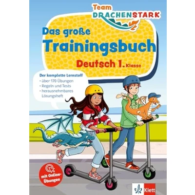 Afbeelding van Klett Team Drachenstark: Das große Trainingsbuch Deutsch 1. Klasse