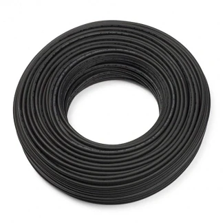 Afbeelding van Netwerkkabel Cat7 S/FTP 100 meter (Soepele kern, 100% koper, LSZH, Zwart)