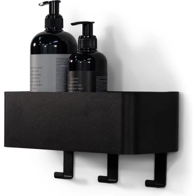 Afbeelding van Spinder Design MULTI 3 Wandkapstok Zwart