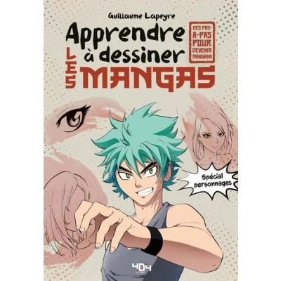 Image de Apprendre à dessiner les mangas spécial personnages