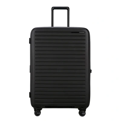 Afbeelding van Samsonite Restackd Spinner 75 EXP black Harde Koffer