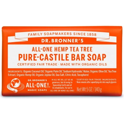 Afbeelding van Dr. Bronner Zeep Tea Tree 140GR