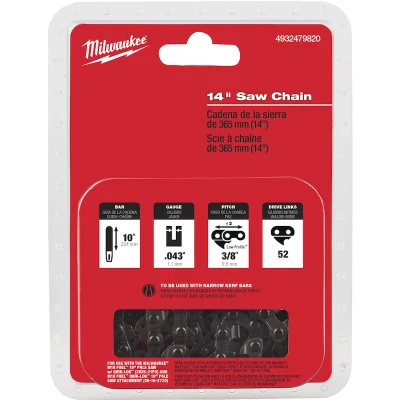 Afbeelding van MILWAUKEE 4932479820 zaagketting 14&quot; 356 mm voor M18 FCHS35 kettingzaag