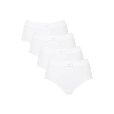 Afbeelding van Sloggi 4ER PACK Double Comfort MAXI SLIP Slip, Dames, Maat: 42, Weiß
