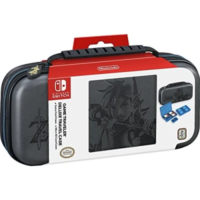 Afbeelding van Game Traveler Nintendo Switch Case Consolehoes Legend of Zelda Grijs