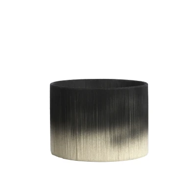 Afbeelding van Light &amp; Living Lampenkap TOSSA Ø35x25cm Zwart