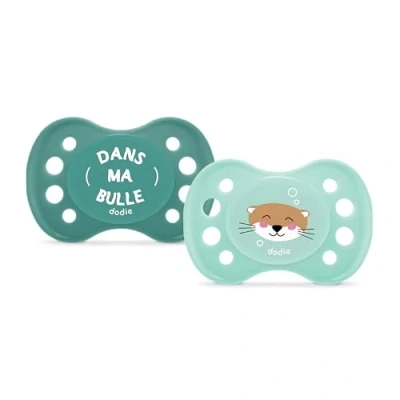 Afbeelding van Duo anatomische fopspenen DODIE EDL A99 0/6 maanden Otter