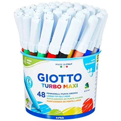 Image de Omyacolor Feutre Coloriage Pointe Extra Large Pot De 48
