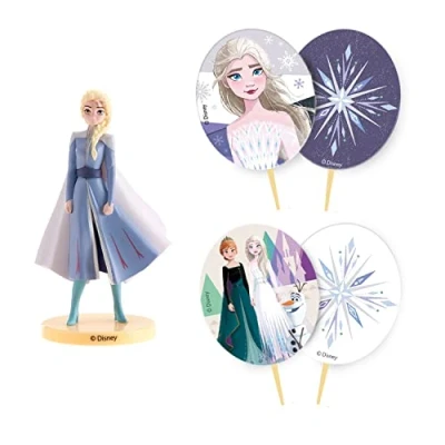 Afbeelding van Dekora Disney Elsa Frozen 2 Cake Decorating Kit