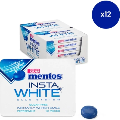 Afbeelding van Mentos Insta White 12x
