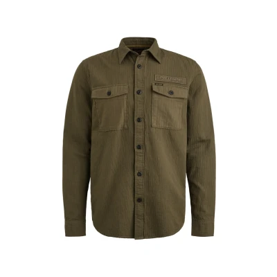 Afbeelding van PME Legend Overshirt Quilt Poplin Groen L