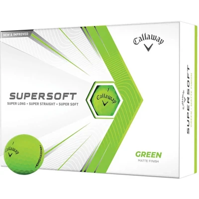 Afbeelding van Callaway SuperSoft 2021 Golfballen Groen 12 Stuks