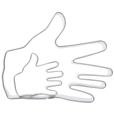 Afbeelding van PME Cookie Cutter Hand set/2