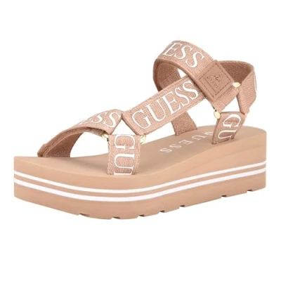 Afbeelding van GUESS Avin, damessandalen, Rose Gold.