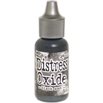 Afbeelding van Ranger Distress Oxide Re Inker 14 ml black soot TDR56911 Tim Holtz