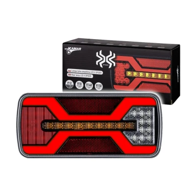 Afbeelding van X Spider LED Achterlicht + Mistlicht 5P Bajonet Links