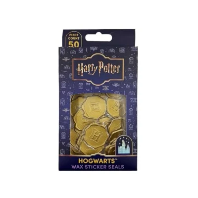 Afbeelding van Harry Potter Potter: Hogwarts Gold Wax Sticker Seals (Set of 50)