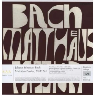 Afbeelding van Peter Schreier &amp; Dresdner Kreuzchor J.S. Bach: Matthäus Passion (4 LP) (Special Edition) (Limited