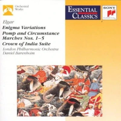 Afbeelding van Elgar: Enigma Variations, Pomp and Circumstance / Barenboim