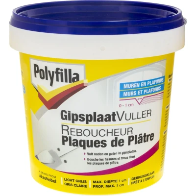 Afbeelding van Polyfilla Gipsplaatvuller (pasta) 1L