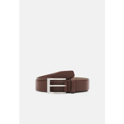 Afbeelding van BOSS Barnabie Riem, Heren, Maat: 90, Medium brown