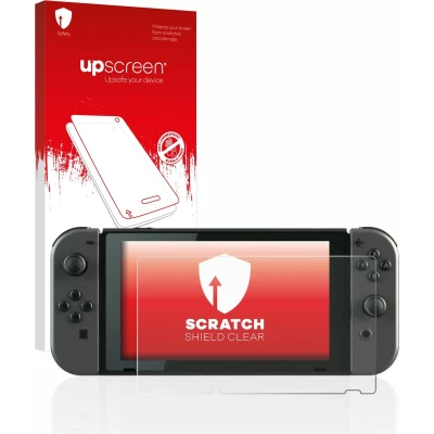 Afbeelding van upscreen Scratch Shield schermbeschermer (Switch), Andere spelaccessoires, Transparant