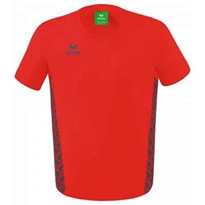 Afbeelding van Erima Essential Team T Shirt Kinderen Rood / Slate Grey Maat: 140