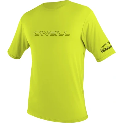 Afbeelding van O&#039;Neill UV shirt voor heren met korte mouwen lime (groen/geel) maat L