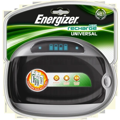 Afbeelding van Energizer Universele Batterijlader Batterijoplader voor AAA / AA C D 9V batterijen