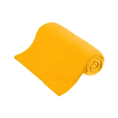 Afbeelding van Teesa Fleecedeken, 130 x 150 cm, geel, TSA8900 3
