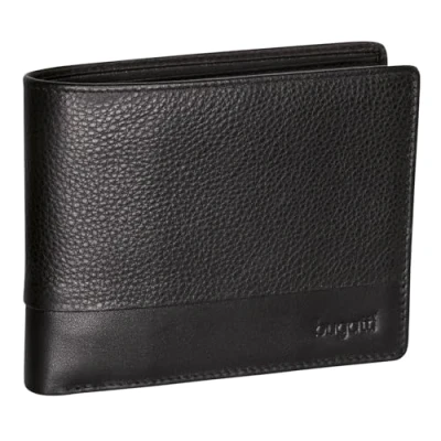 Afbeelding van bugatti Atlanta Portemonnee, Maat: One Size, Black