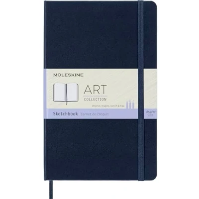 Image de Carnet croquis grand format bleu saphir