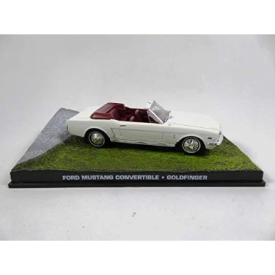 Afbeelding van OPO 10 Ford Mustang 1/43 James Bond 007 auto uit de film Goldfinger (DY035)