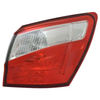 Afbeelding van TYC 11 12352 06 2 Achterlicht Links Buitenste deel Zonder lamphouder NISSAN: Qashqai / Qashqai+2 I