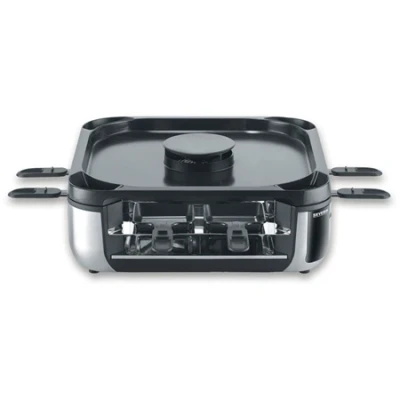 Afbeelding van Severin RG 2379 raclette 8 persoon/personen 1900 W Zwart, Zilver