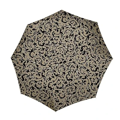 Afbeelding van Reisenthel Umbrella Pocket Duomatic Opvouwbare Paraplu ø 97 cm Baroque Marble Zwart
