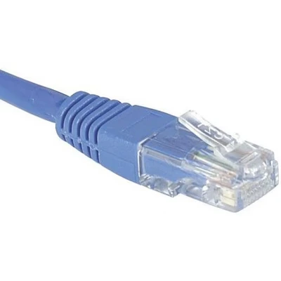 Image de Cordon Patch RJ45 UTP CAT5e Bleu 5 M