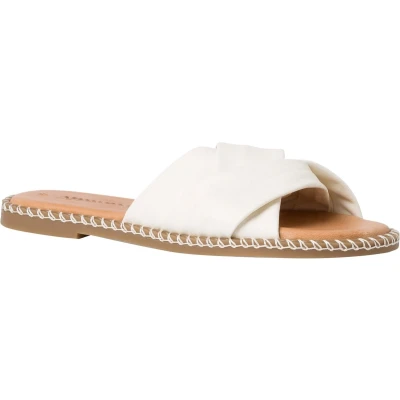 Afbeelding van Tamaris Softwhere Muiltjes, Dames, Maat: 40, White Leer