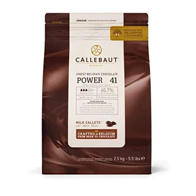 Afbeelding van Callebaut Chocolade Callets Melk Minder Suiker 2,5kg