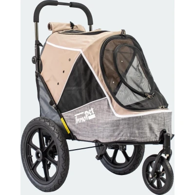 Afbeelding van InnoPet Sporty Evolution Hondenfietskar Latte 84x66x98cm