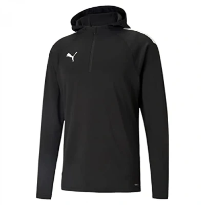 Afbeelding van Puma Teamliga Fleece Jack Heren Zwart Maat: 3XL