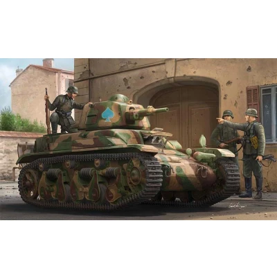 Afbeelding van 1:35 HobbyBoss 83893 French R39 Light Infantry Tank Plastic Modelbouwpakket