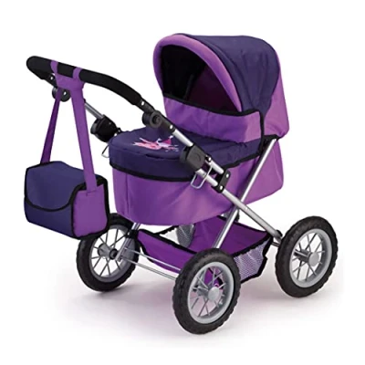 Afbeelding van Bayer Design Poppenwagen Trendy paars (13012AA)
