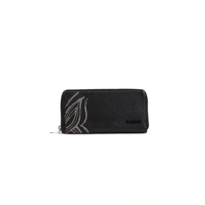 Afbeelding van Desigual Mone_goodall Fiona Portemonnee, Dames, Maat: One Size, Black