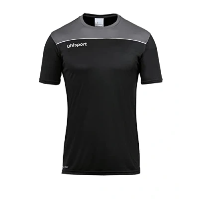 Afbeelding van Uhlsport Offense 23 T Shirt Kinderen Zwart / Antraciet Wit Maat: 128