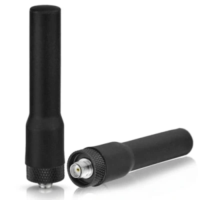 Afbeelding van Bingfu Set van 2 SMA vrouwelijke dual band VHF UHF radioantennes 136 174 MHz 400 460 compatibel met Kenwood Baofeng BF F8HP UV 5R 82 888S Handheld HT Ham Radio Multiway Walkietalkie