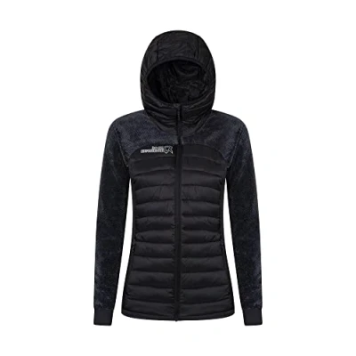 Afbeelding van Rock Experience WILD CAT HYBRID Women Jacket XL Caviar + Ebony